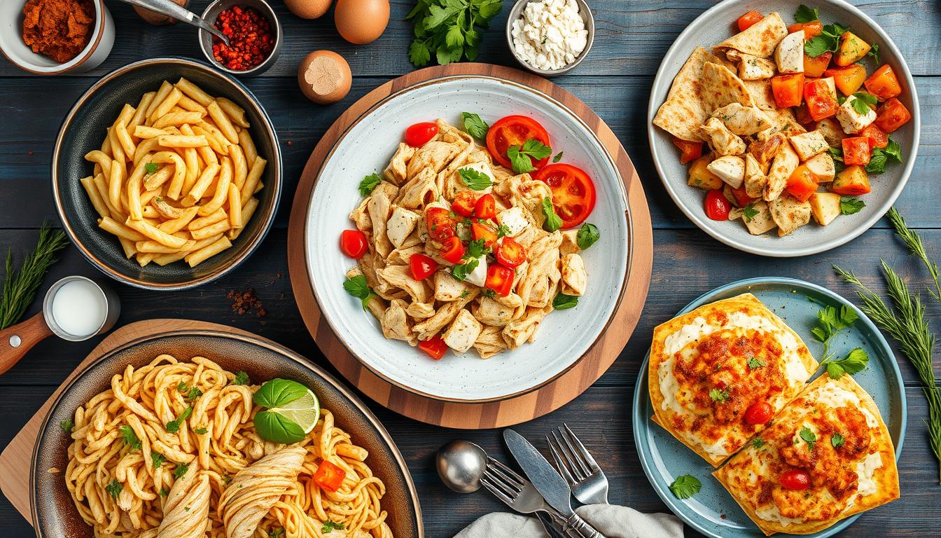 recipes for leftover chicken
