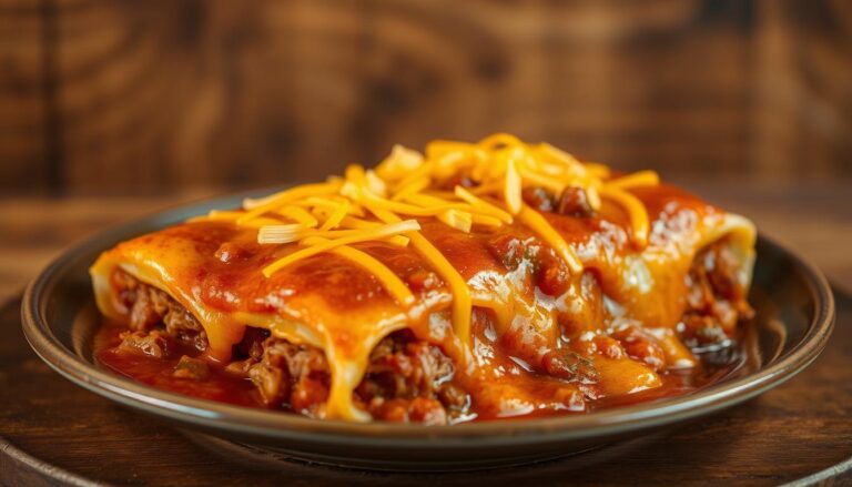 chili con carne enchiladas
