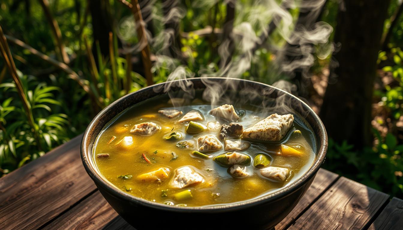 fish river grill swamp soup