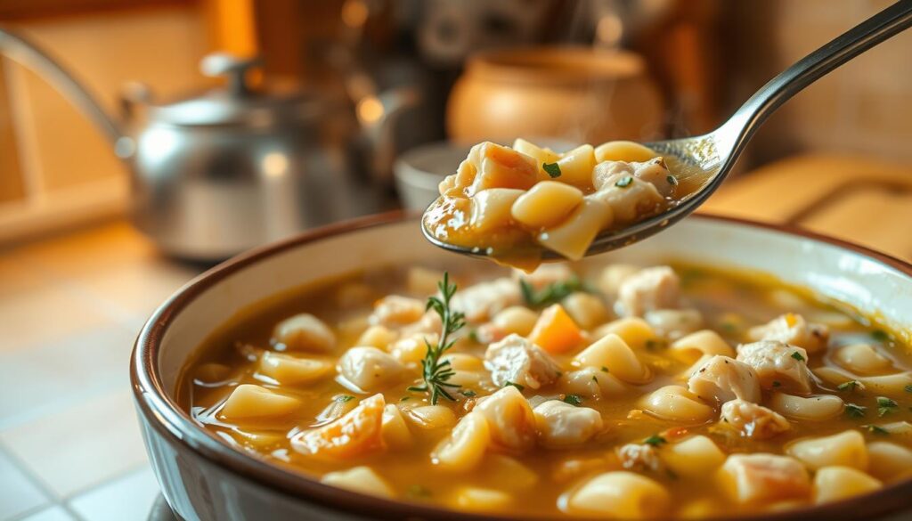 chicken pastina soup