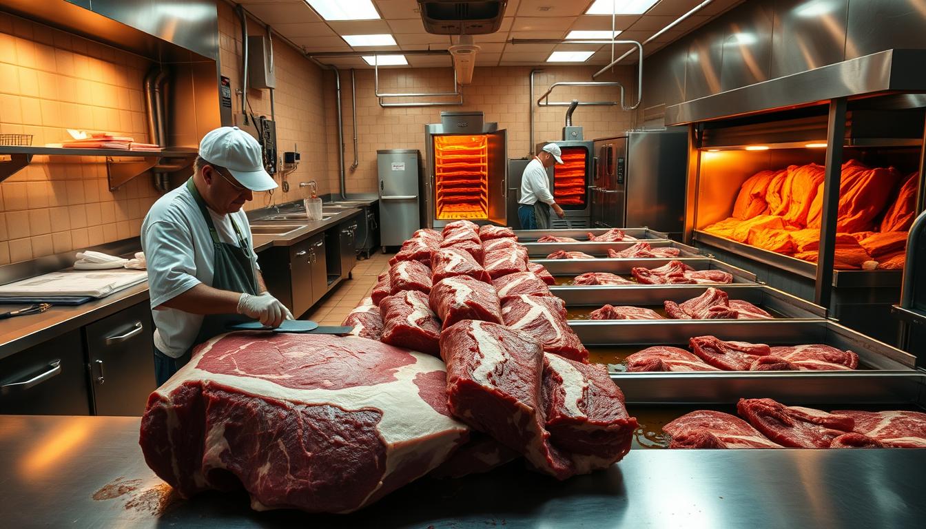 how is corned beef made