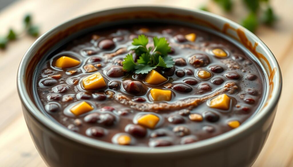 black bean soup black bean soup