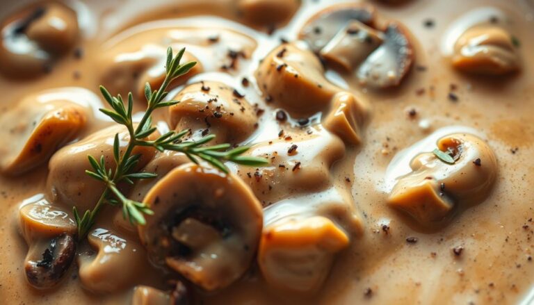 creamy mushroom sauce