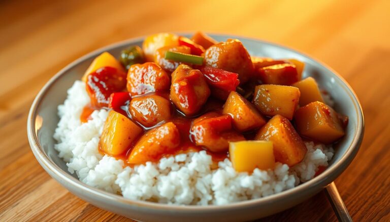 sweet and sour chicken
