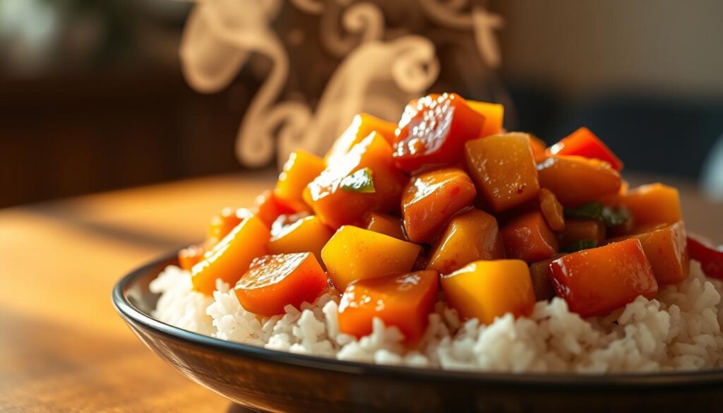 sweet and sour chicken takeaway